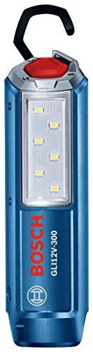 BOSCH GLI12V-300N Luz de trabajo LED de iones de litio de 12 V máx. (herramienta básica)
