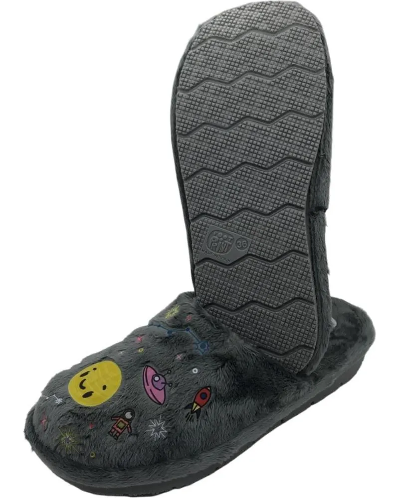 Calzado de casa de Mujer SE ME RIEN LOS PIES ZAPATILLA CASA MUJER JONAS33 GRIS