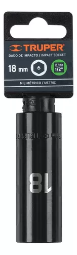 Tubo De Impacto Truper - Hexagonal 18mm - 1/2